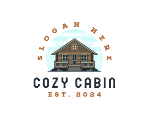 Wood Cabin Contractor logo