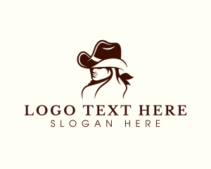 Cowgirl Fashion Hat logo