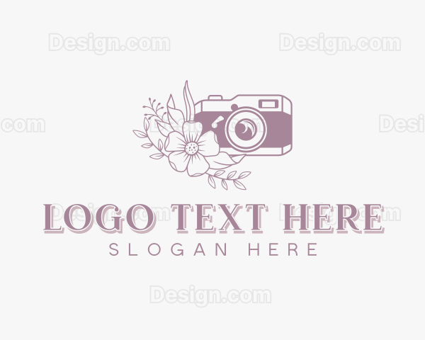 Studio Floral Camera Logo