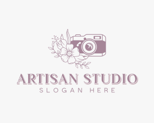 Studio Floral Camera logo design