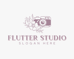 Studio Floral Camera logo design