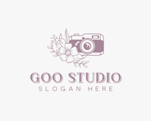 Studio Floral Camera logo design