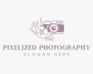 Studio Floral Camera logo design