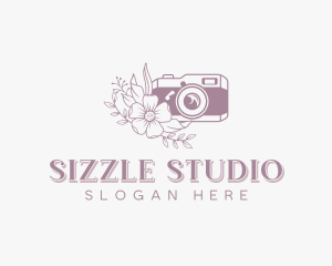 Studio Floral Camera logo design