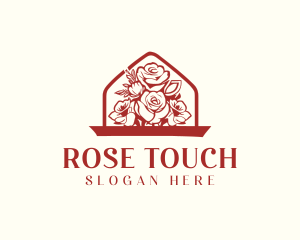 Rose Flower Bouquet logo