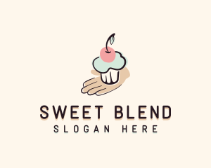 Sweet Cupcake Bakery logo design