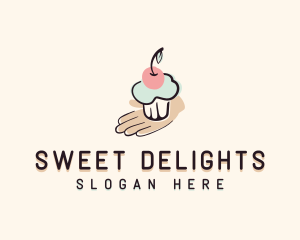 Sweet Cupcake Bakery logo design