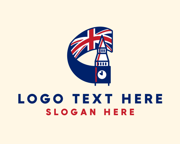 English logo example 3