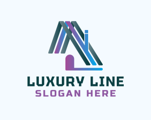 House Roof Lines logo design