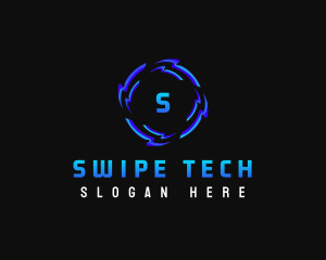 Futuristic Software Technology logo design