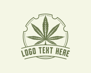 Weed Marijuana Ganja logo