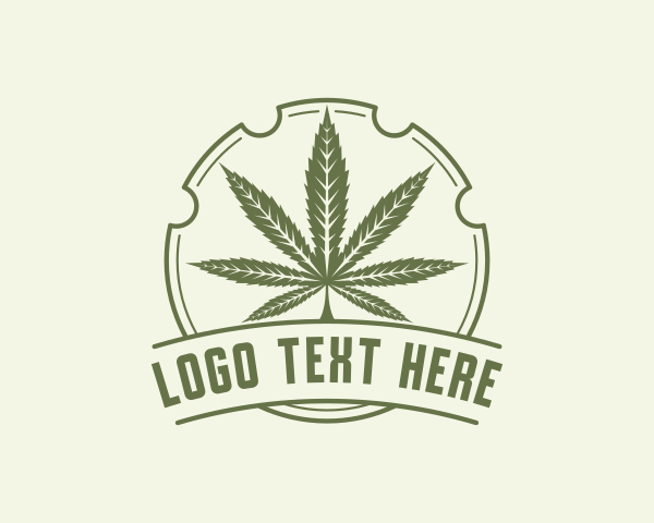 Weed logo example 3