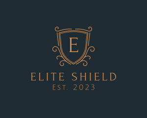 Premium Ornament Shield logo design