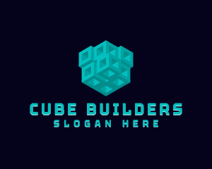 Cube AI Technology logo design