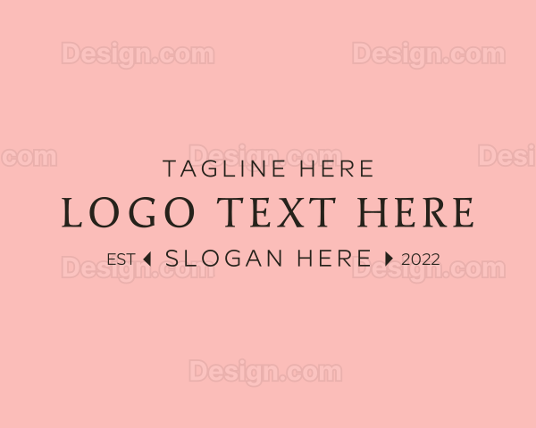 Elegant Beauty Feminine Logo