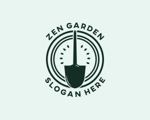 Shovel Garden Landscaping logo design