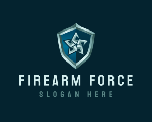 Star Shield Protection logo design