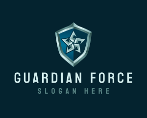 Star Shield Protection logo design