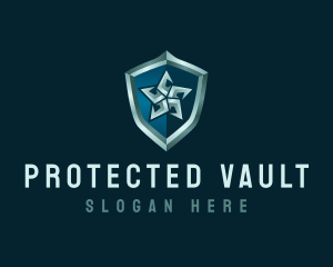 Star Shield Protection logo design