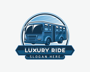 Trip Bus Ride logo design