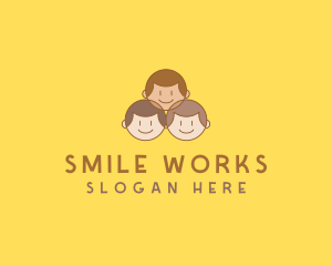 Smiling Children Group logo design