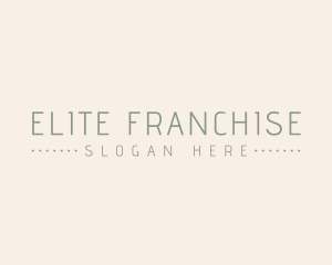 Luxury Fashion Business logo design