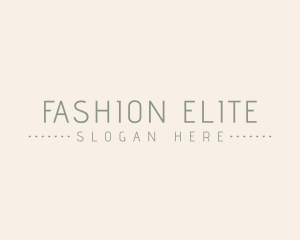 Luxury Fashion Business logo design