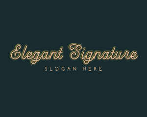 Elegant Boutique Business logo design