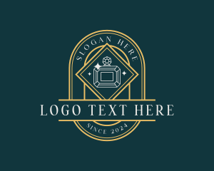 Luxury Perfume Bottle logo