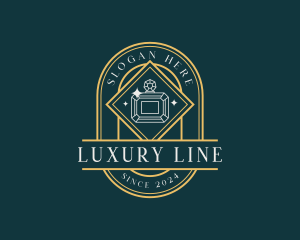 Luxury Perfume Bottle logo design