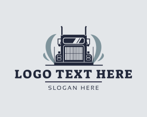 Cargo Shipping Truck  logo