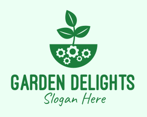 Organic Planting Gear logo design