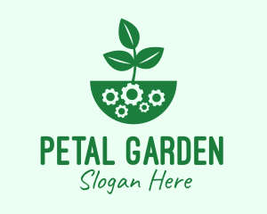 Organic Planting Gear logo design