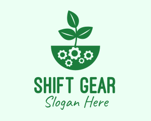 Organic Planting Gear logo design