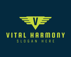 Aviation Flight Wings  logo design