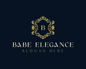 Luxury Wreath Decoration logo design