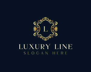 Luxury Wreath Decoration logo design