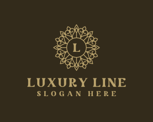 Luxurious Ornamental Mandala logo design