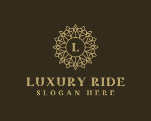 Luxurious Ornamental Mandala logo design