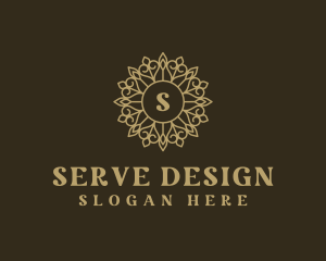 Luxurious Ornamental Mandala logo design