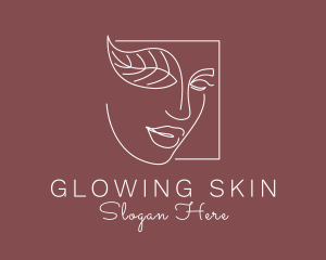 Organic Makeup Skin Care logo design