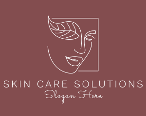 Organic Makeup Skin Care logo design