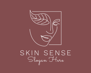 Organic Makeup Skin Care logo design