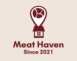 Butcher Meat House  logo design