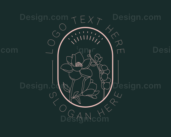 Artisan Elegant Flower Logo