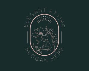 Artisan Elegant Flower logo design