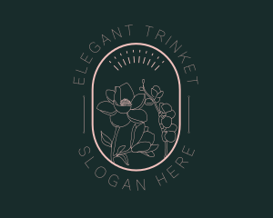 Artisan Elegant Flower logo design