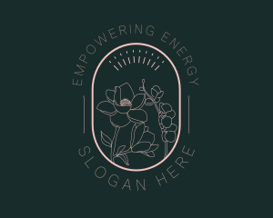 Artisan Elegant Flower logo design