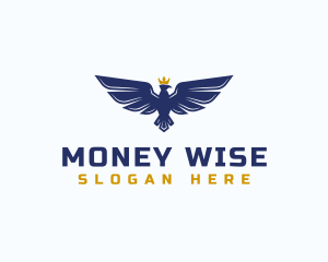 Eagle Wings Crown logo