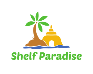 Sand Castle Island logo design